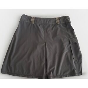 Title Nine Athletic Skirt Womens‎ 6 Blue Hiking Active Pleated Outdoor